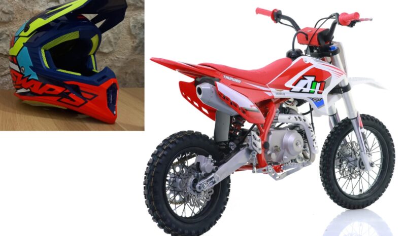 Pitbike Apollo Thunder 110 14’/12′ – Casco Omaggio